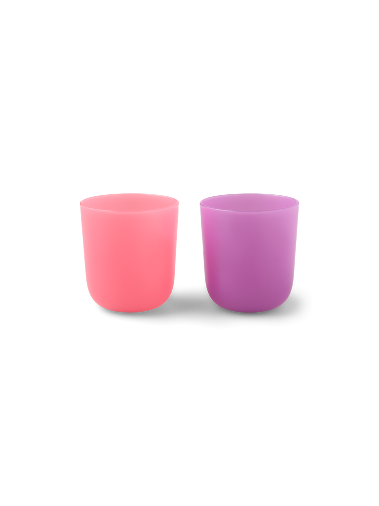Reusable plastic cups for children