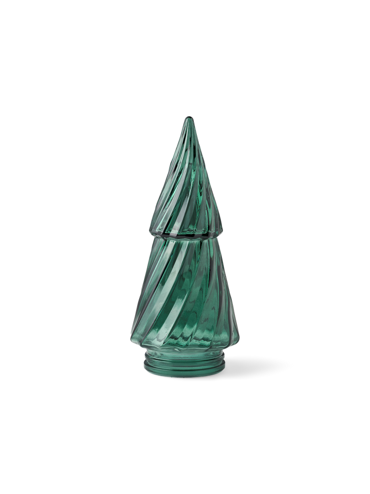 Decorative glass tree