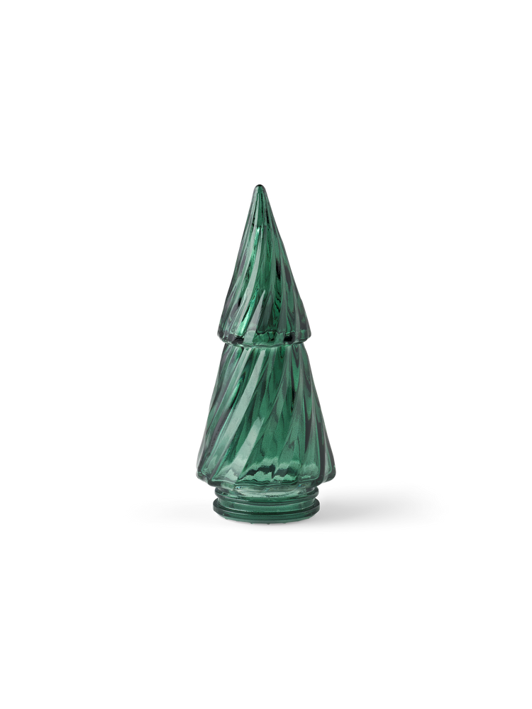 Decorative glass tree