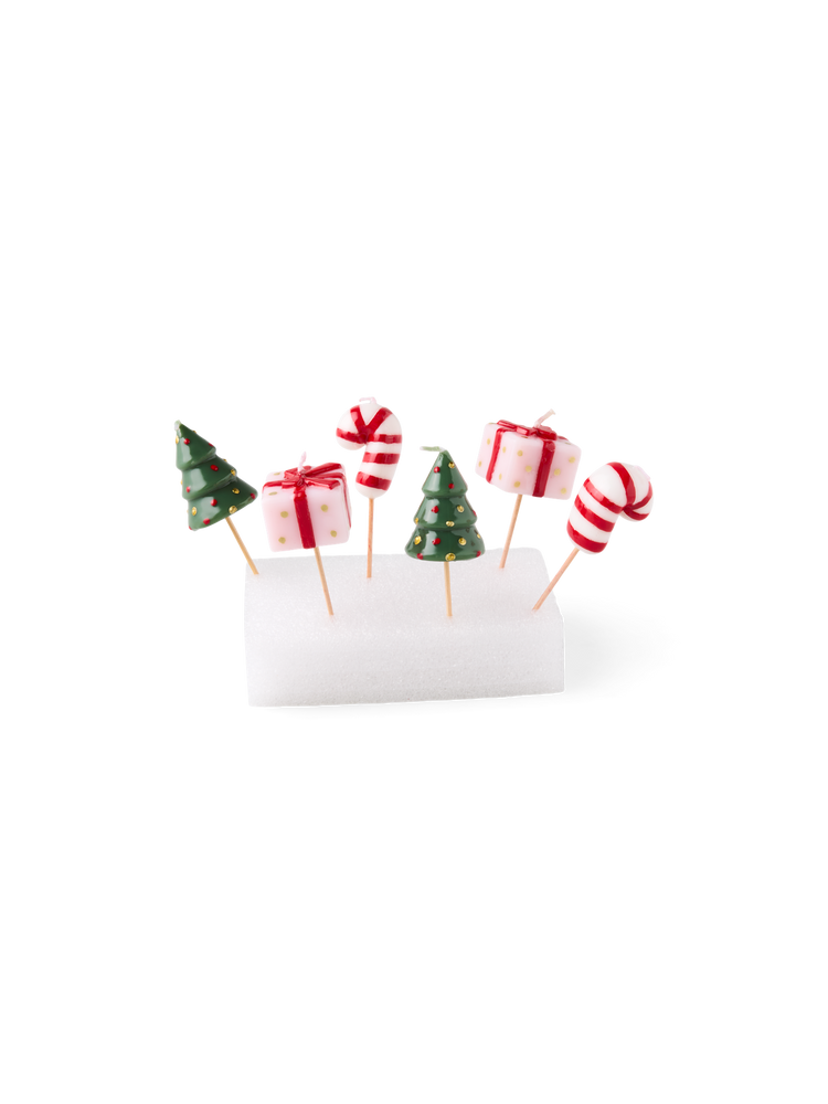 Cake candles 6-pack