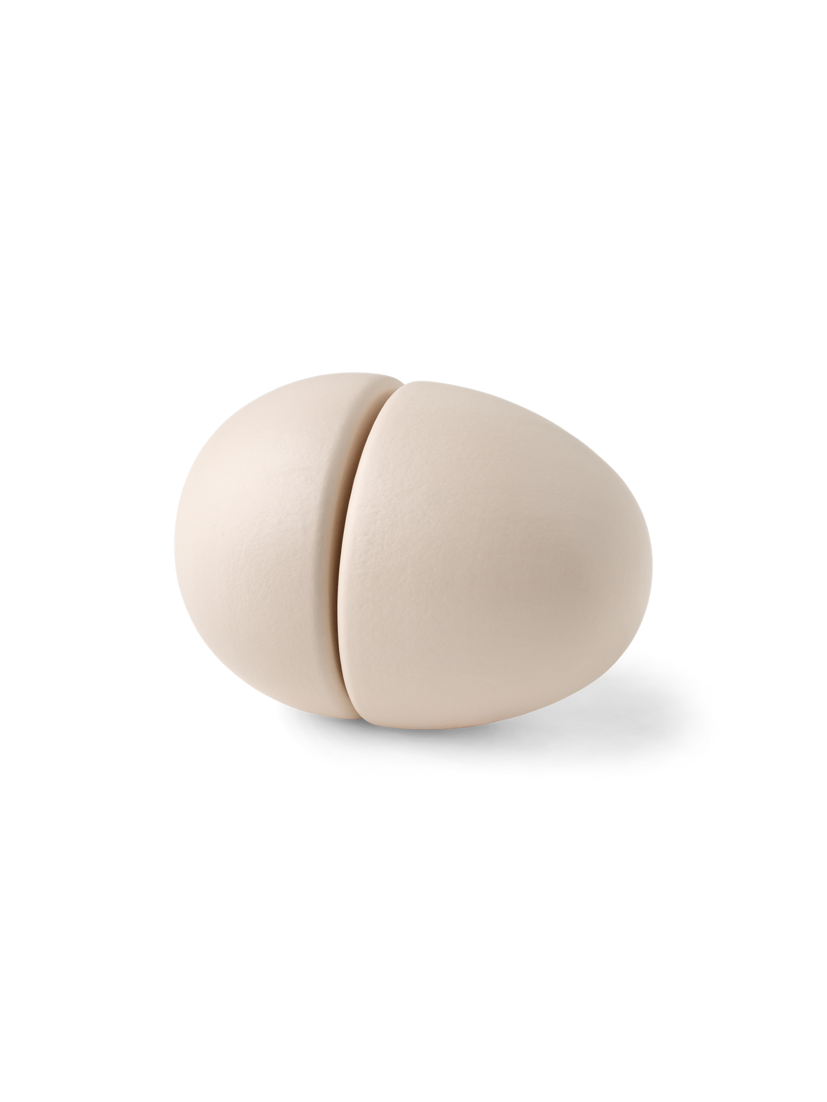 Wooden toy egg