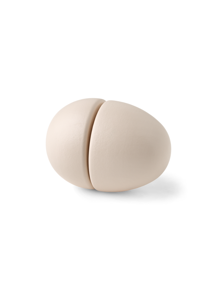 Wooden toy egg
