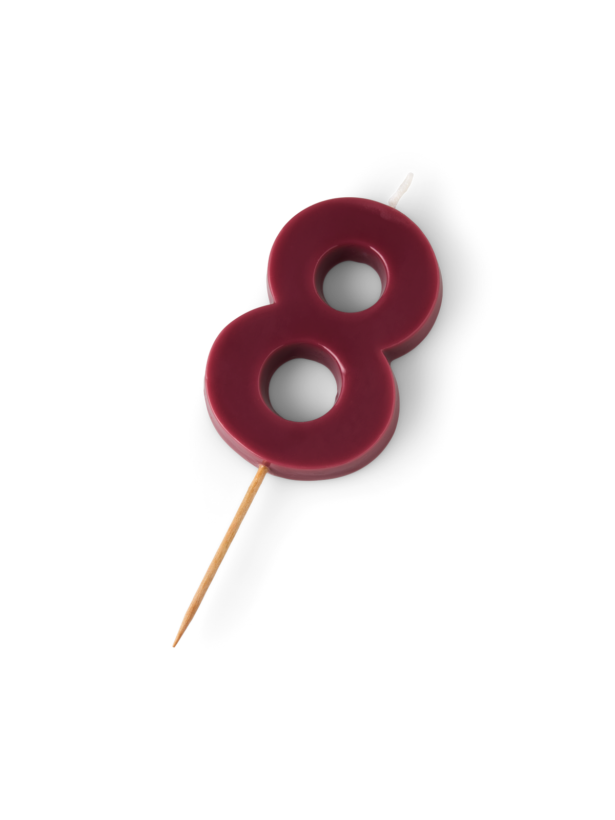 Cake candle number 8