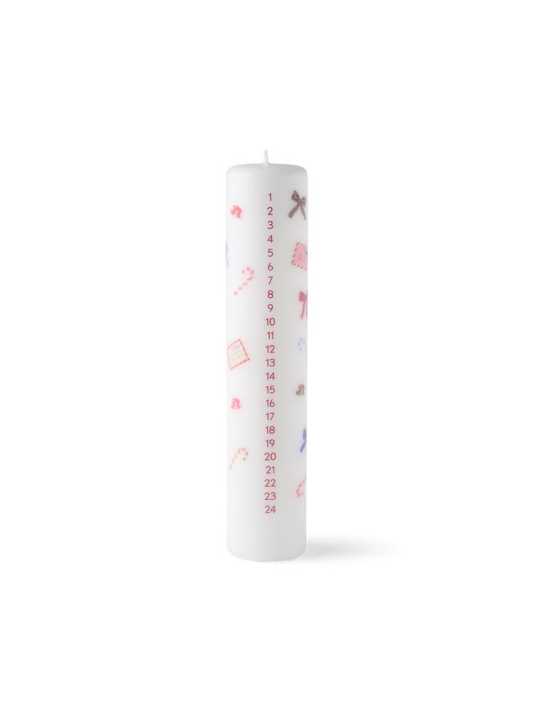 Advent calendar candle