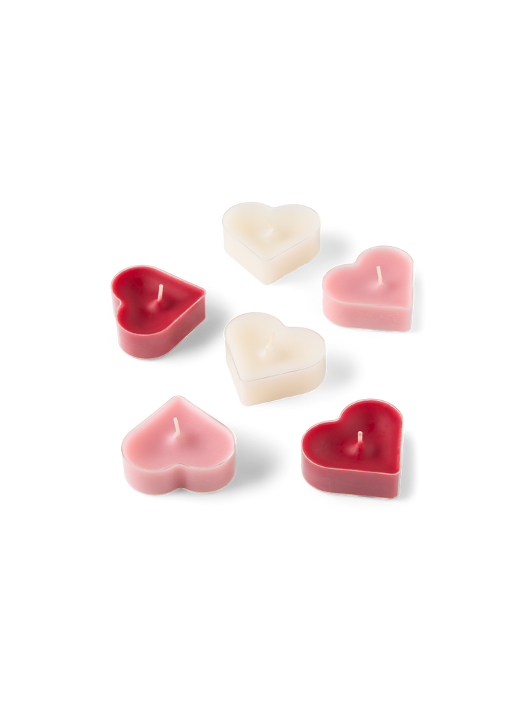 Heart tealights