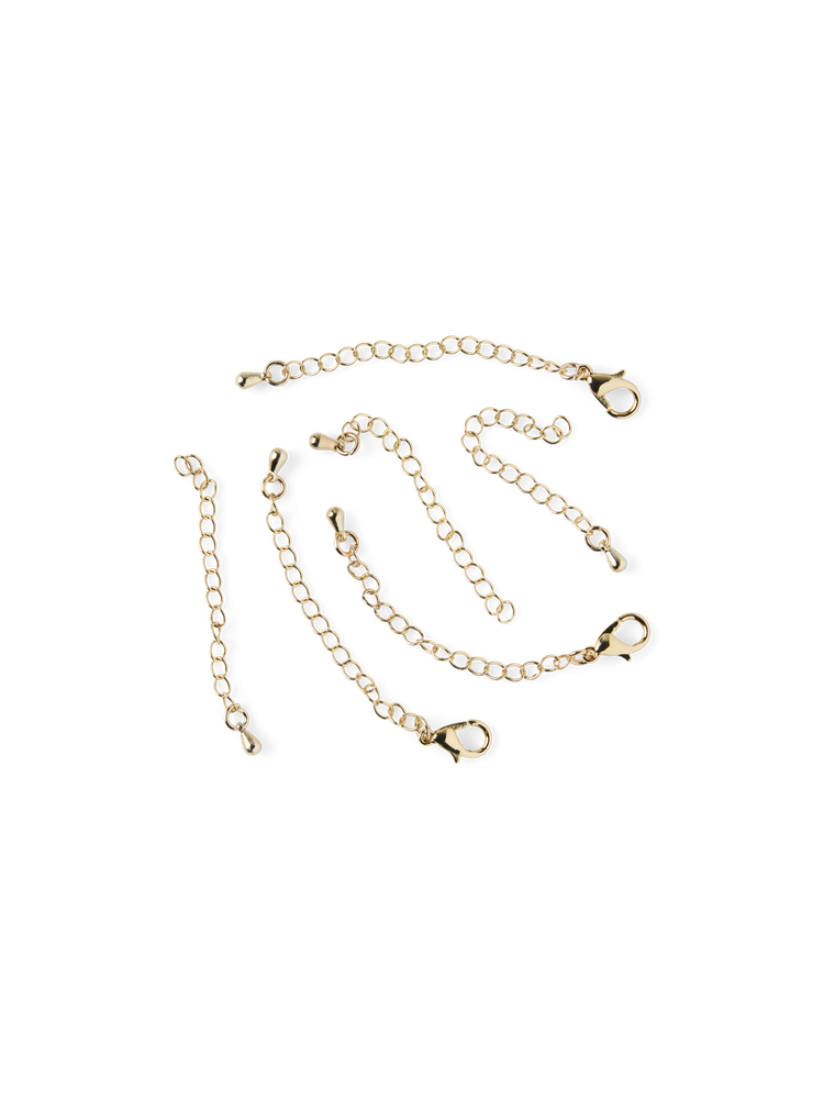 Bracelet closure with chain