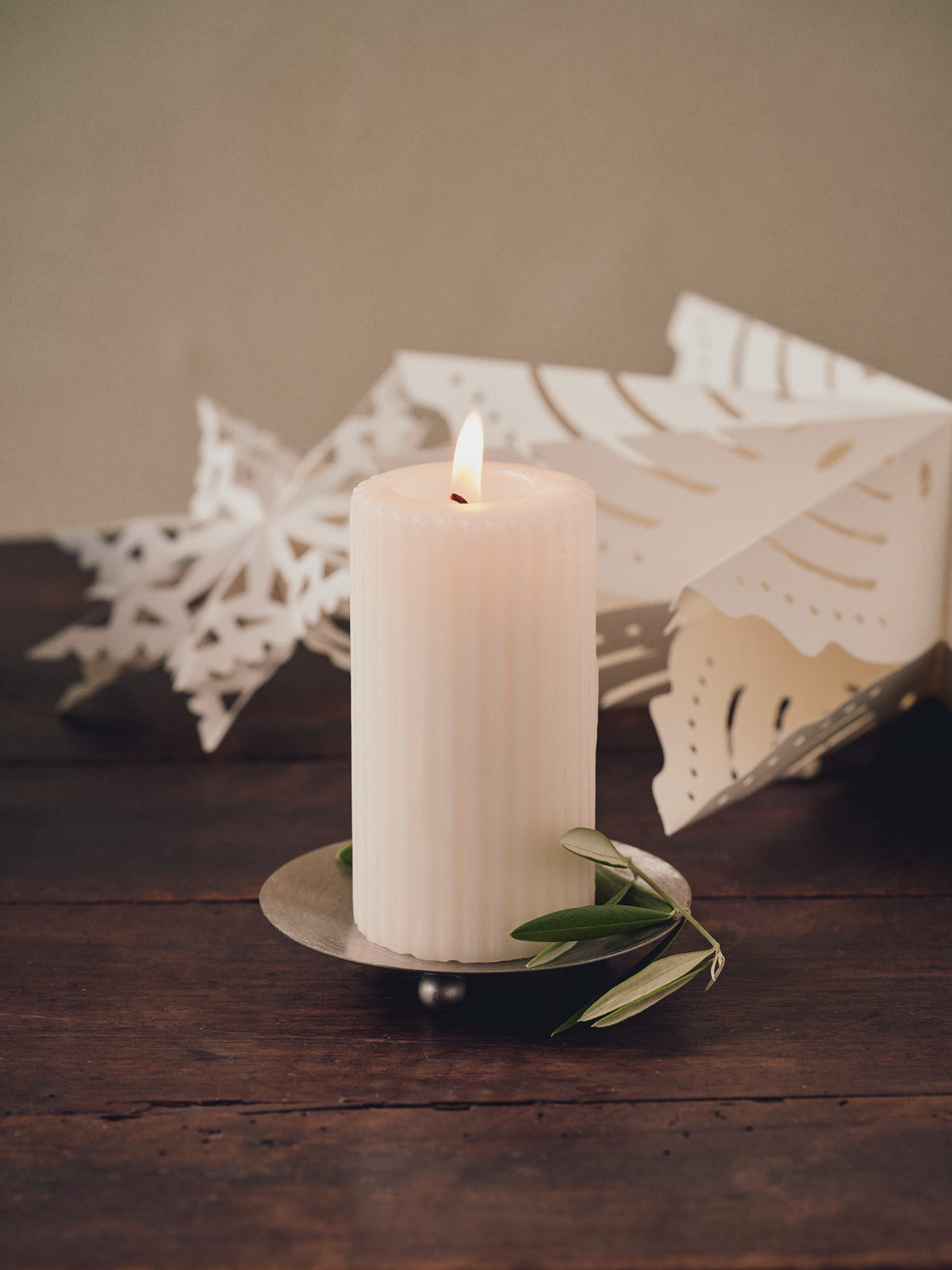 Candleholder with spike