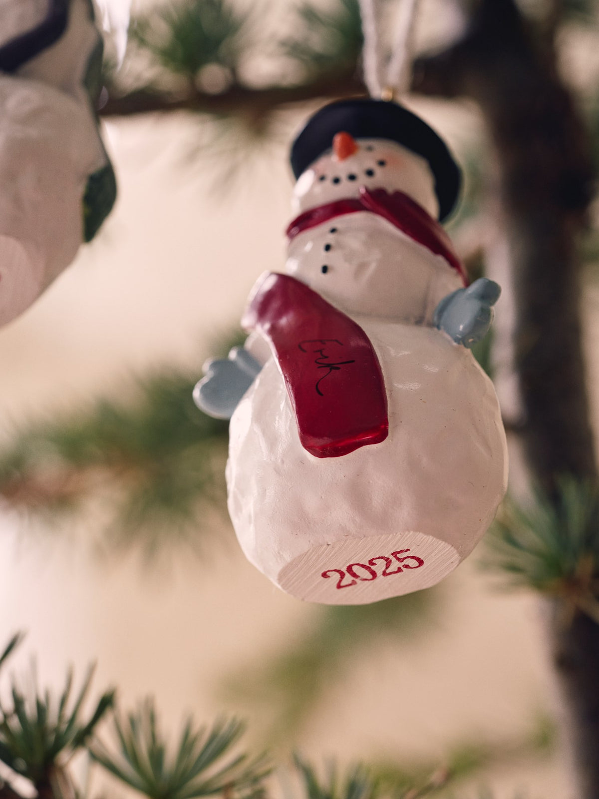 Annual ornament 2025