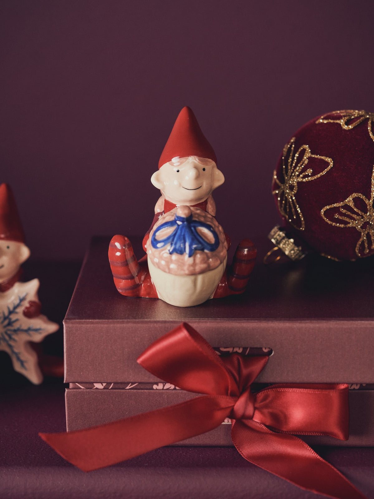 Christmas elf figurine