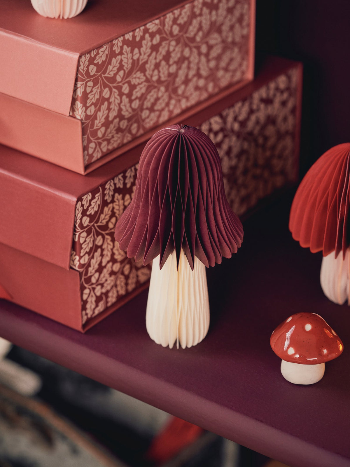 Paper mushroom