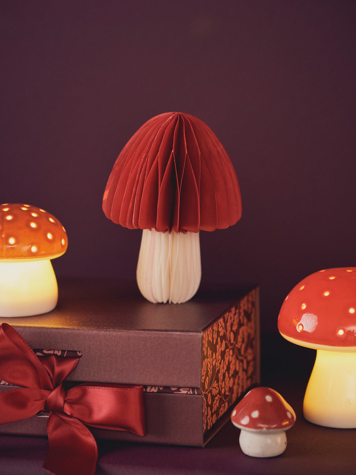 Paper mushroom