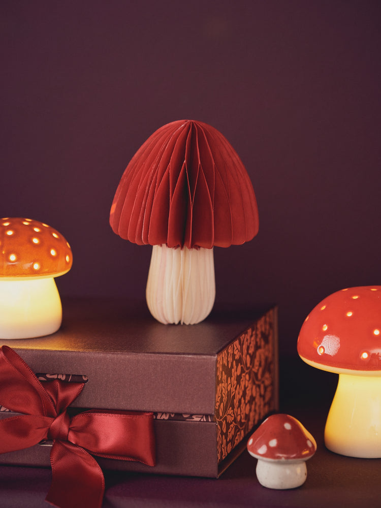 Paper mushroom