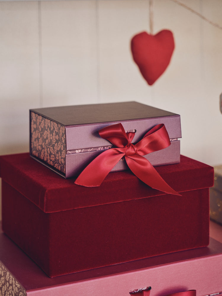 Gift box with ribbon