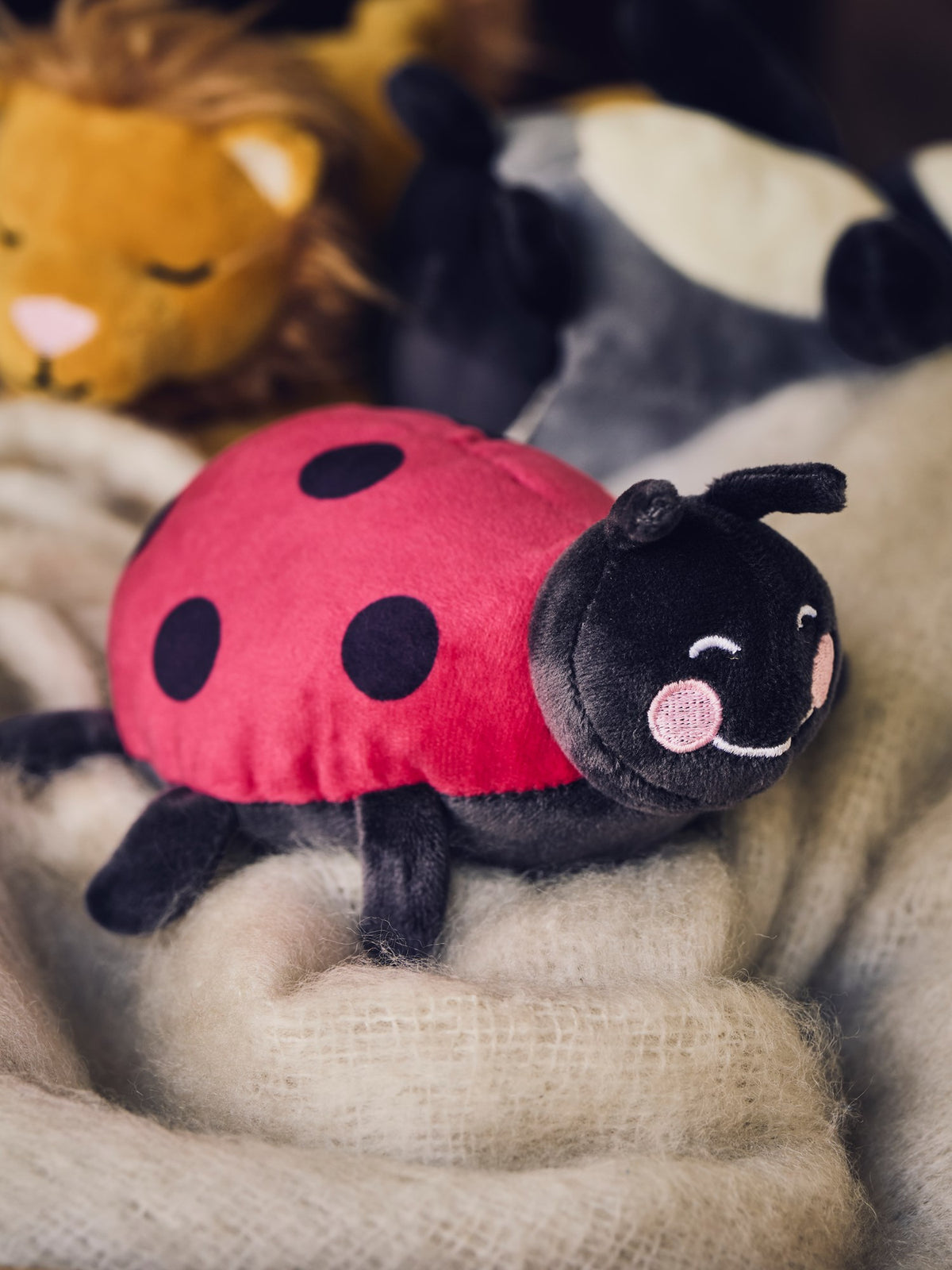 Soft toy ladybird