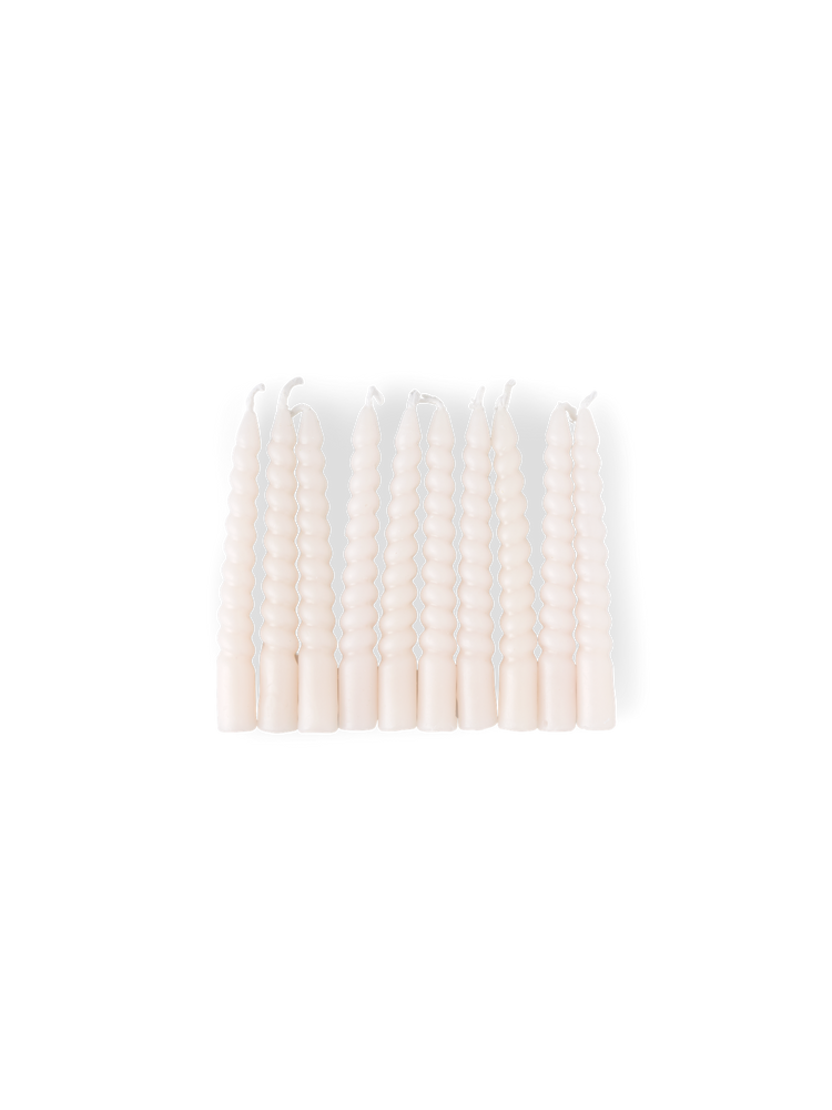 Twisted candles