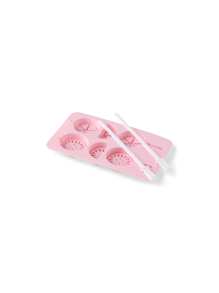 Cocktail stick ice cube mould