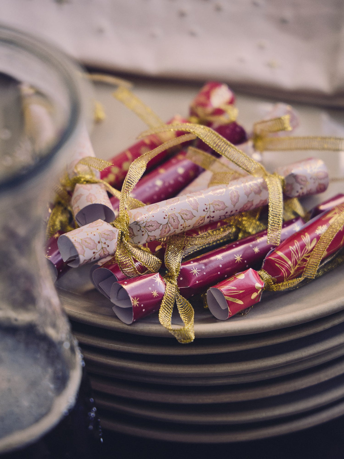 Box of party crackers