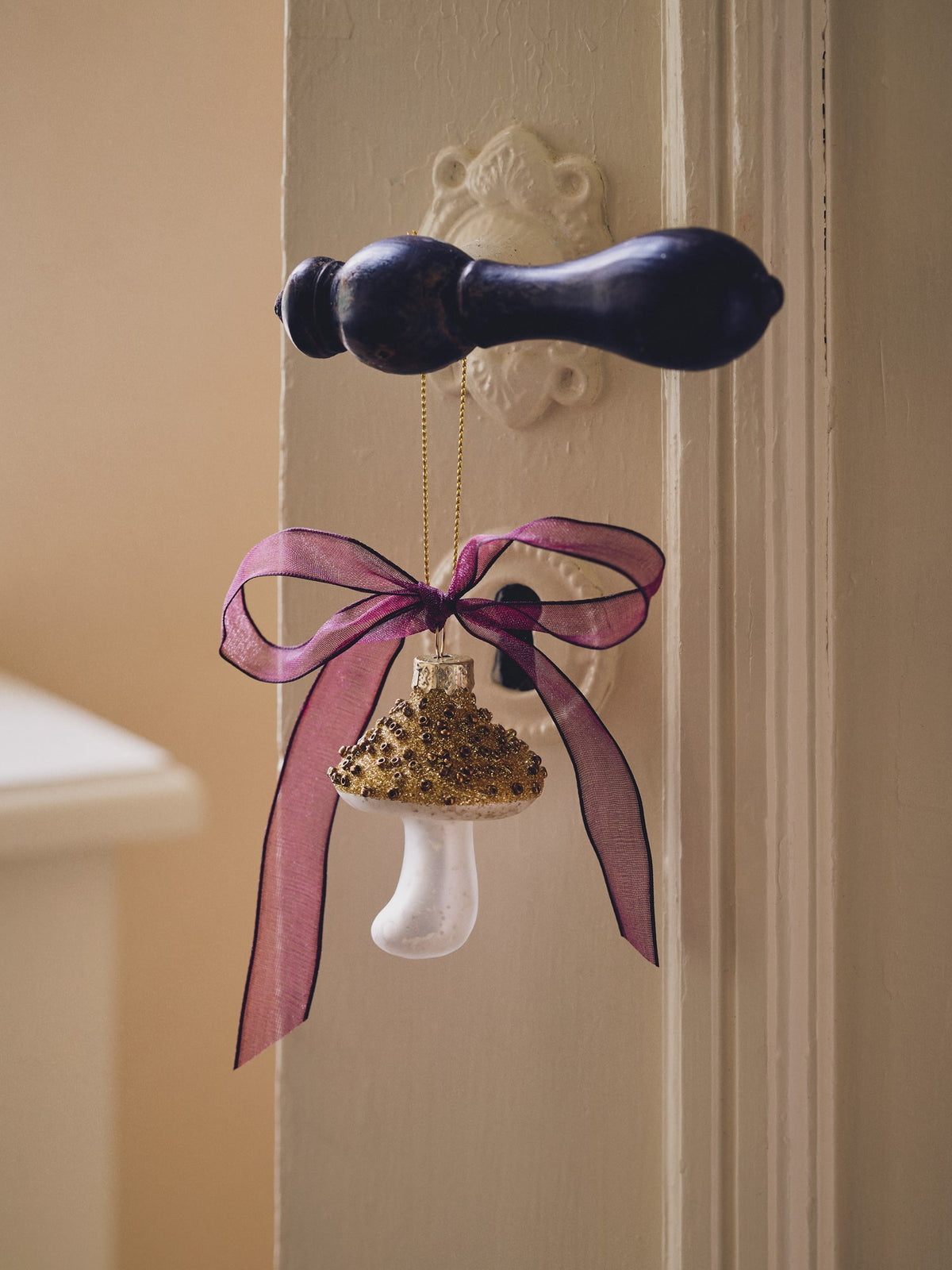 Mushroom ornament