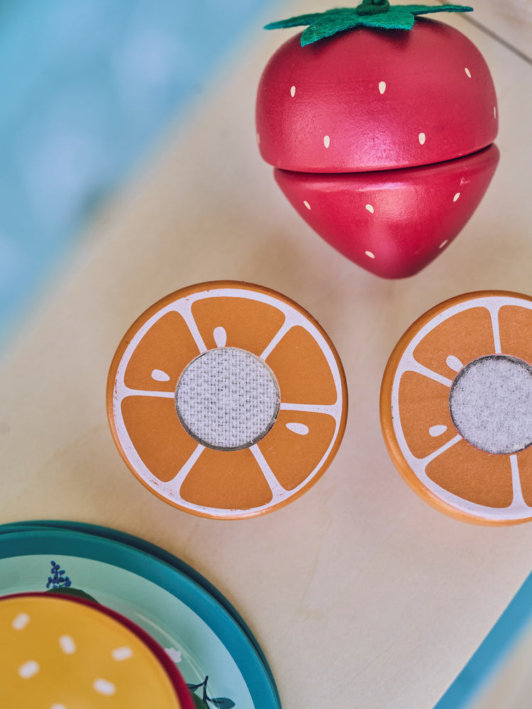 Wooden toy orange
