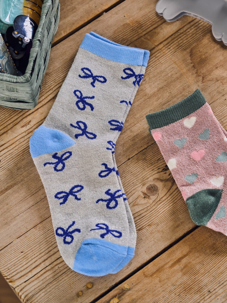 Children's glitter socks