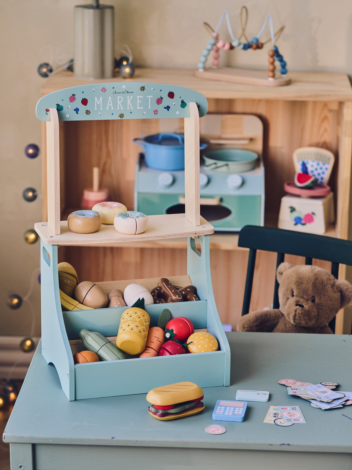 Toy market stall