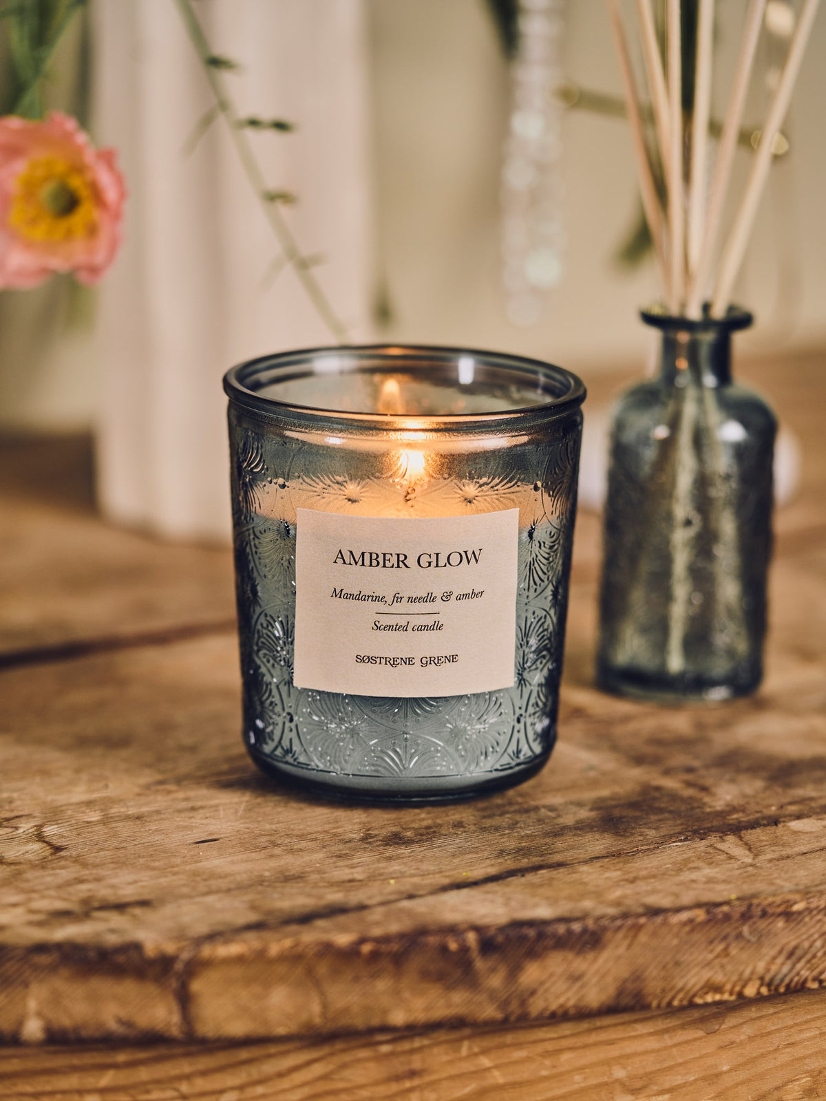 Scented candle Amber Glow