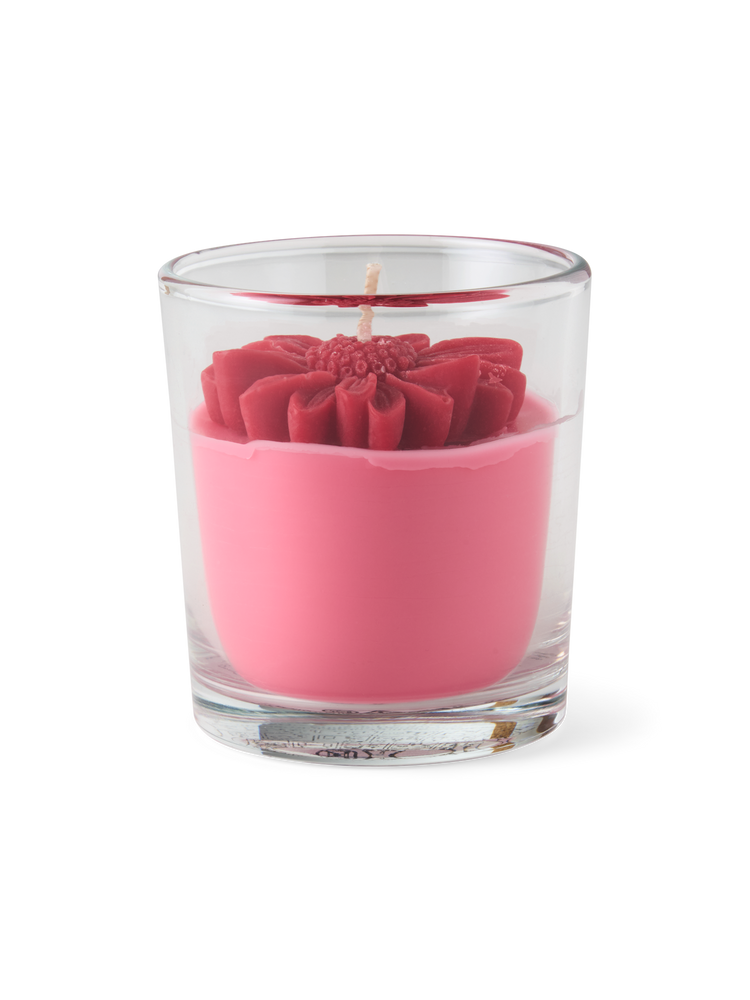 Candle in glass