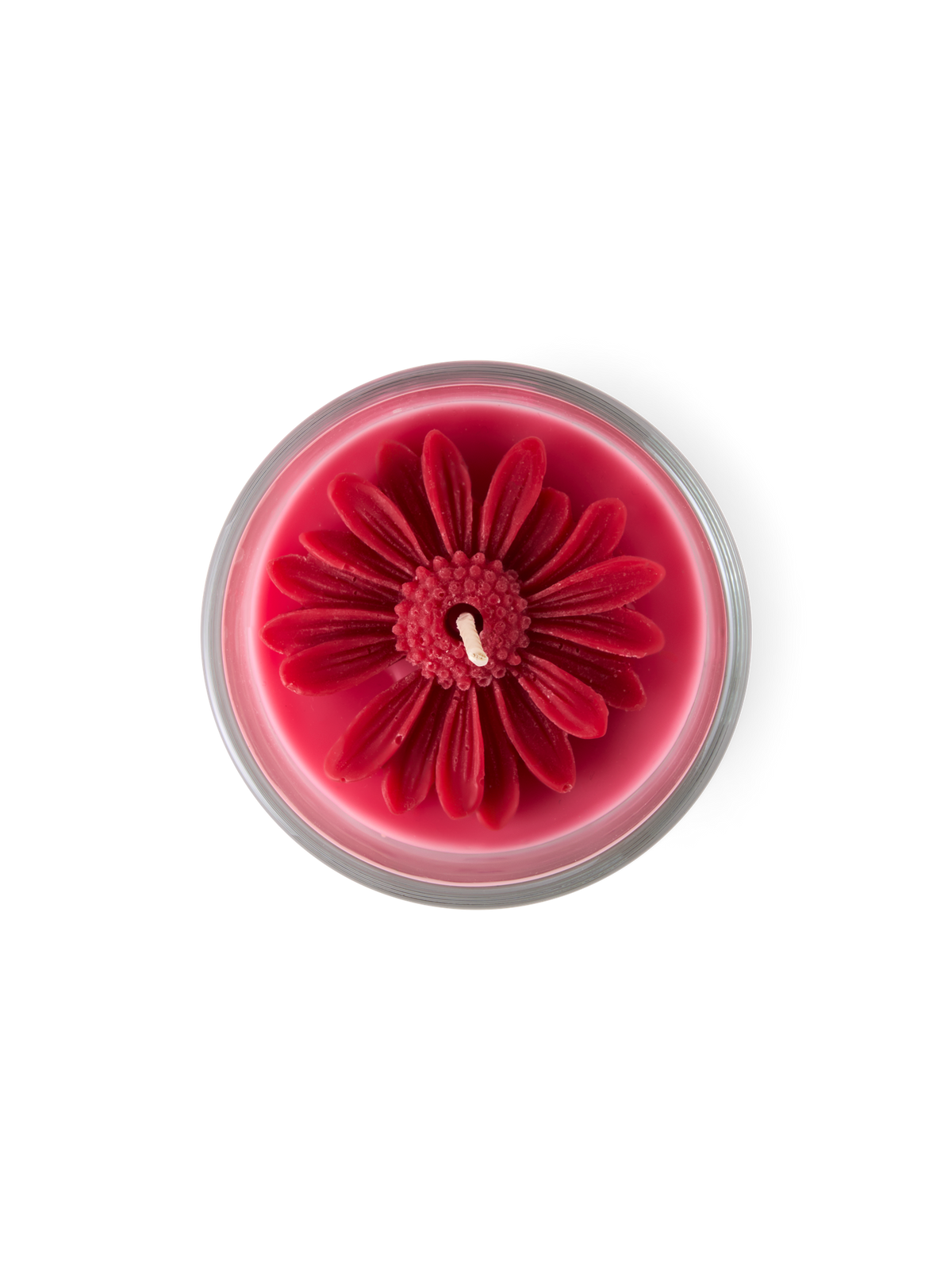 Candle in glass