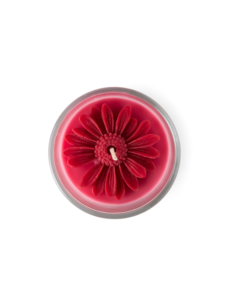 Candle in glass