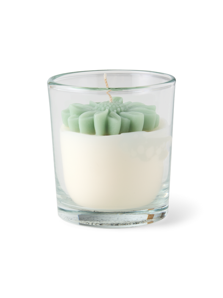 Candle in glass