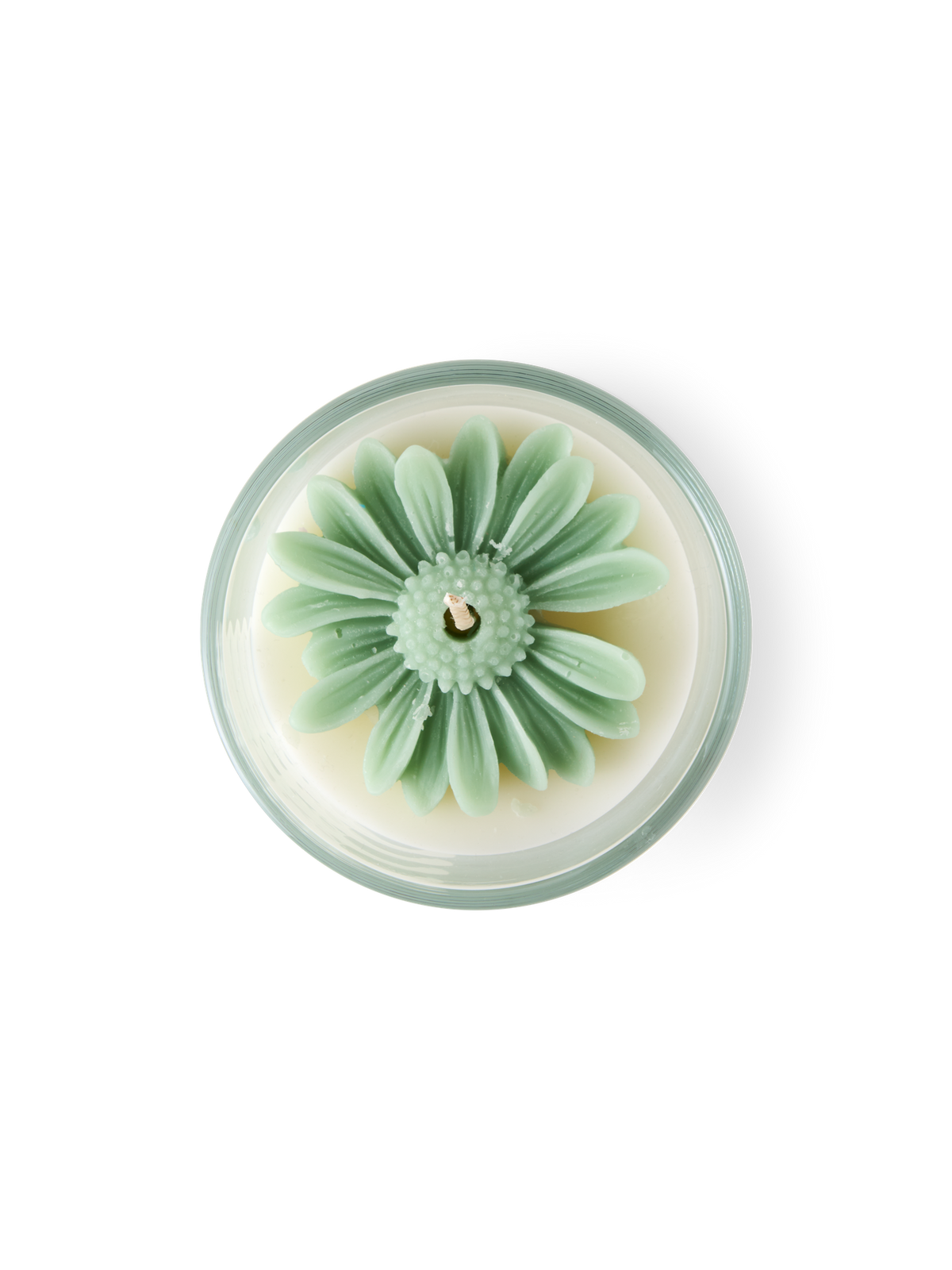 Candle in glass