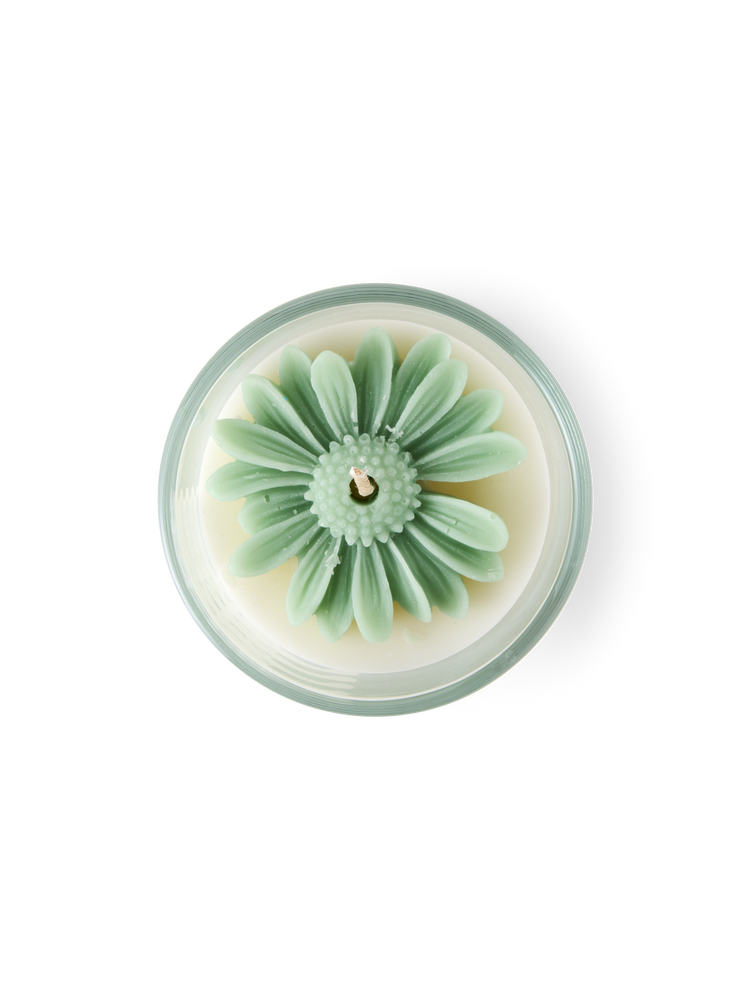 Candle in glass