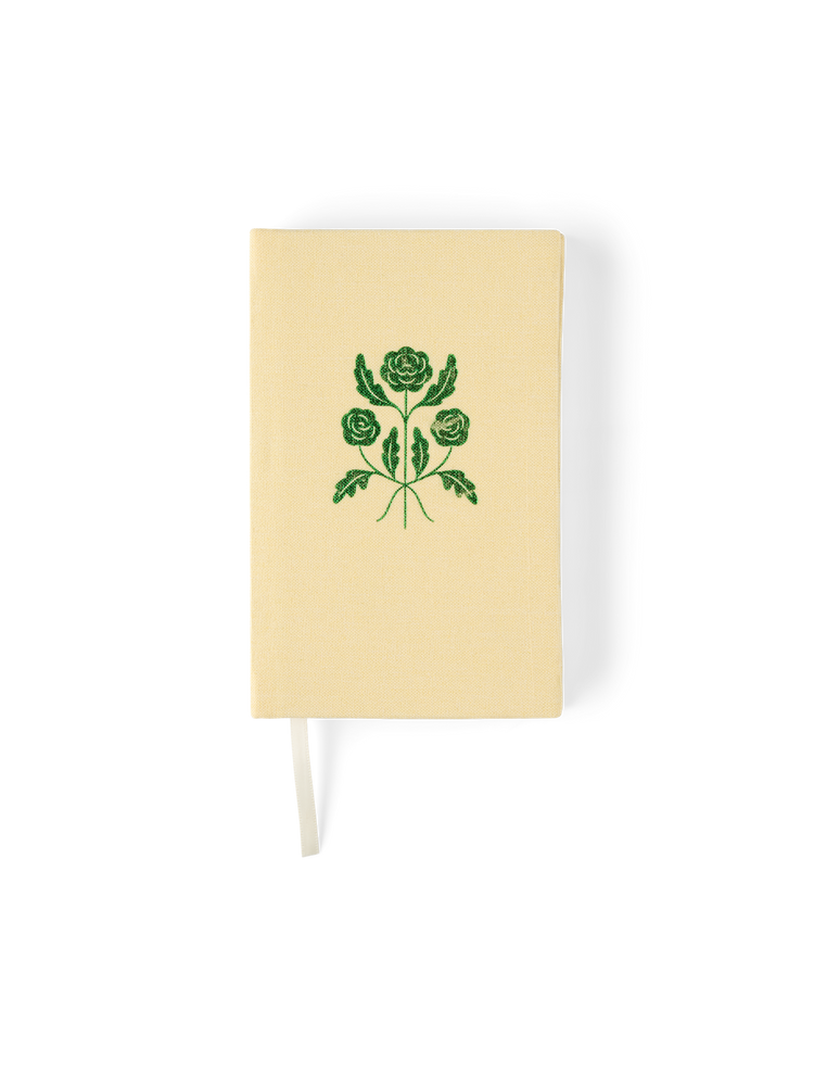 Notebook with fabric cover