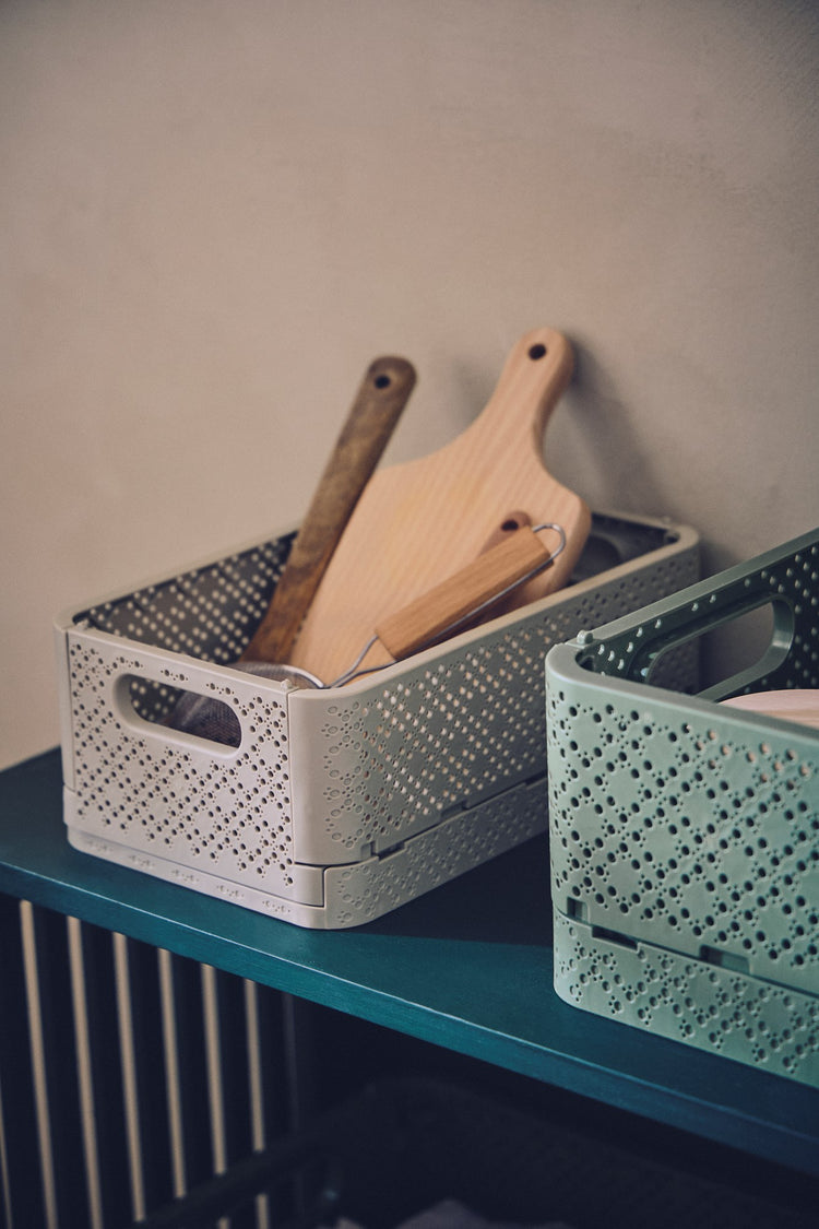 Folding crate