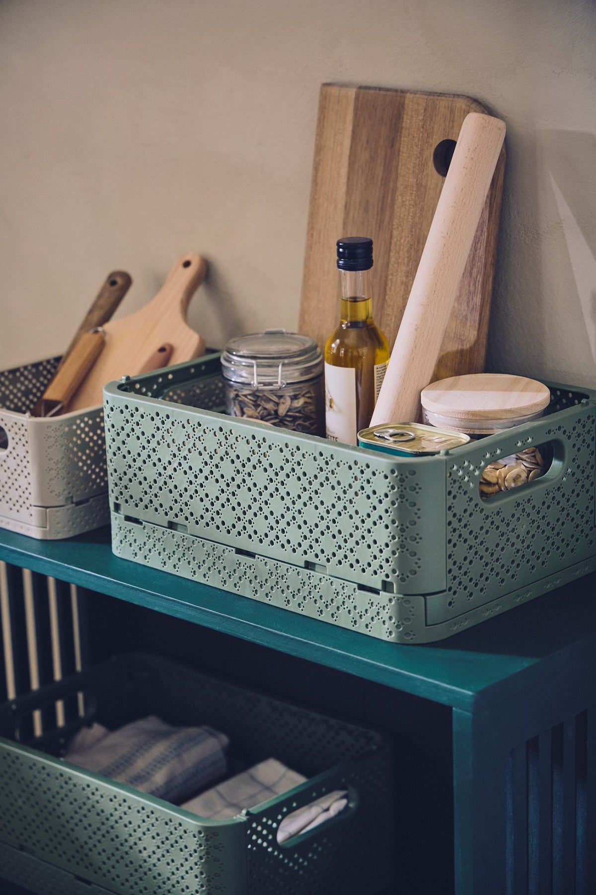Folding crate