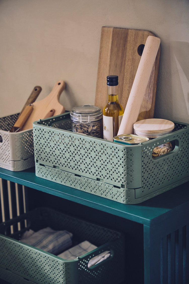 Folding crate