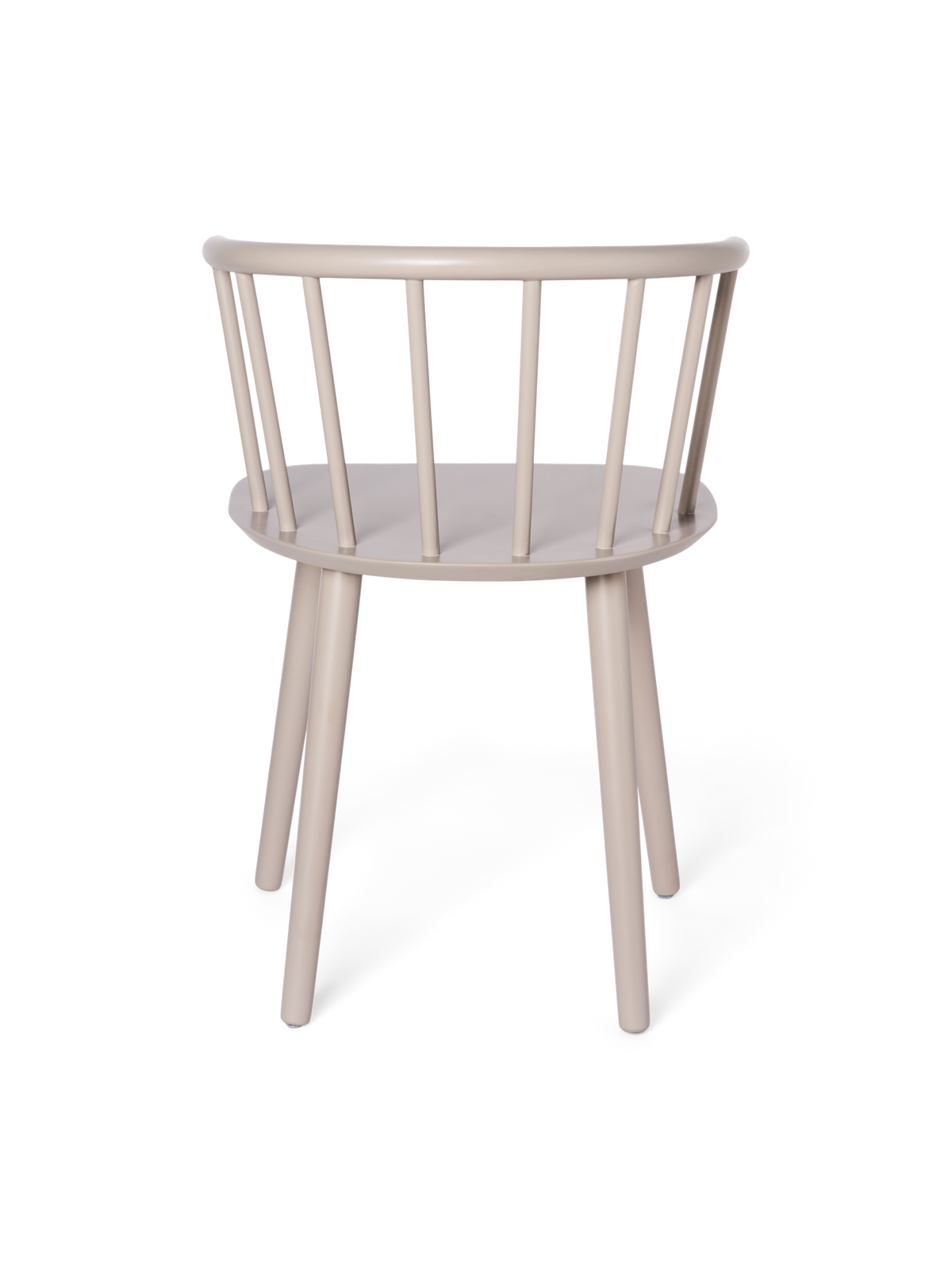 Wooden dining chair with arm rest