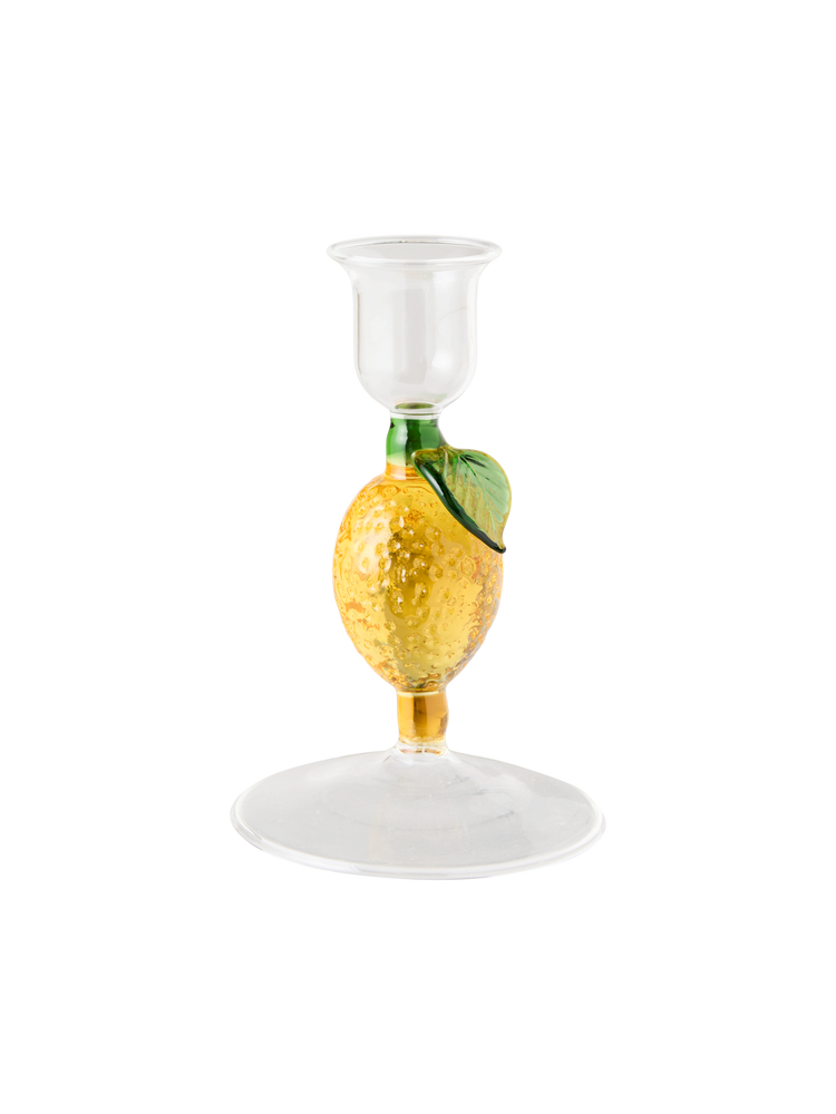 Candle holder lemon