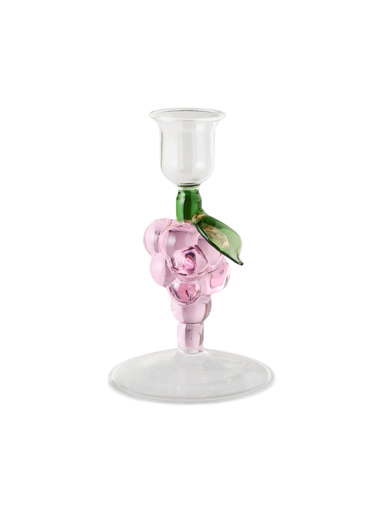 Candle holder grapes