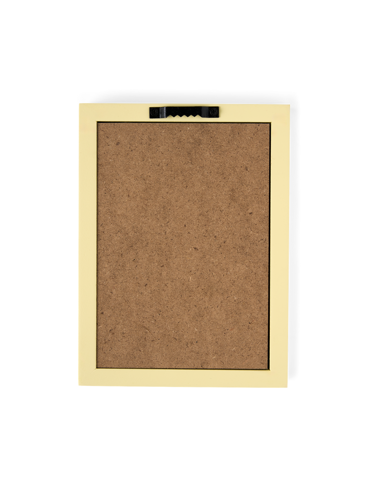 Frame A6 with lemon paper cutting