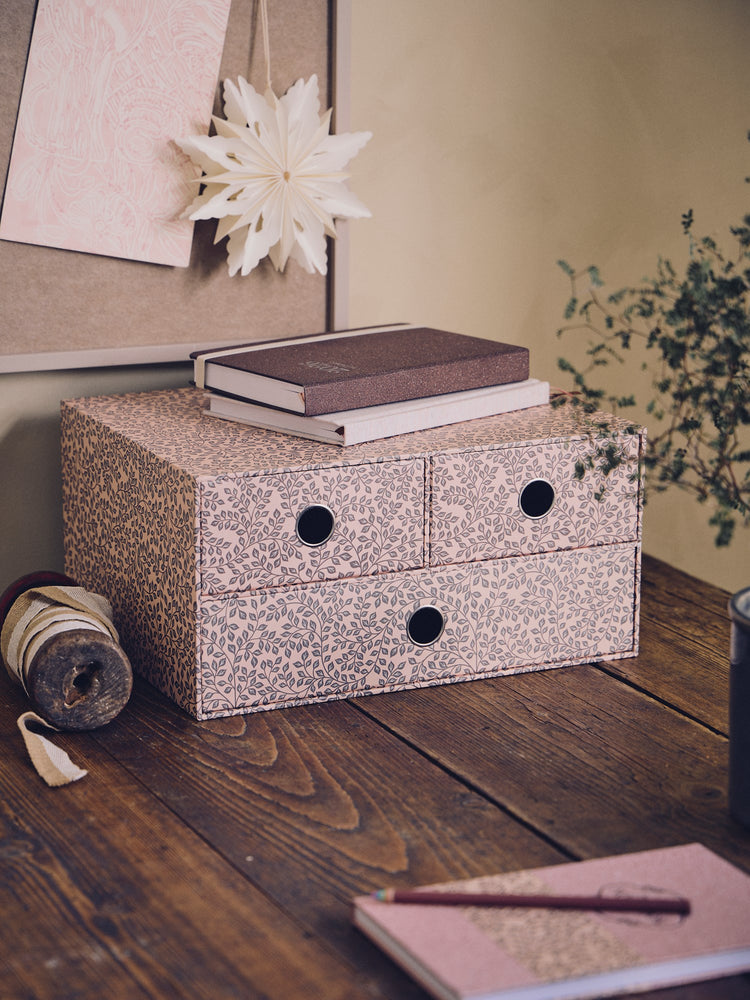 Desk organiser with drawers
