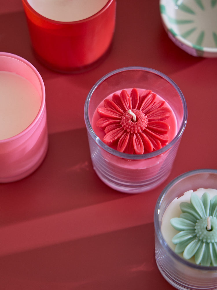 Candle in glass
