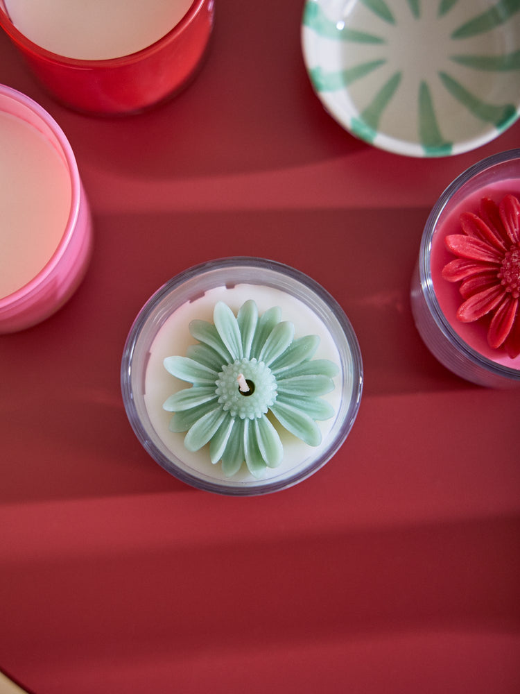 Candle in glass