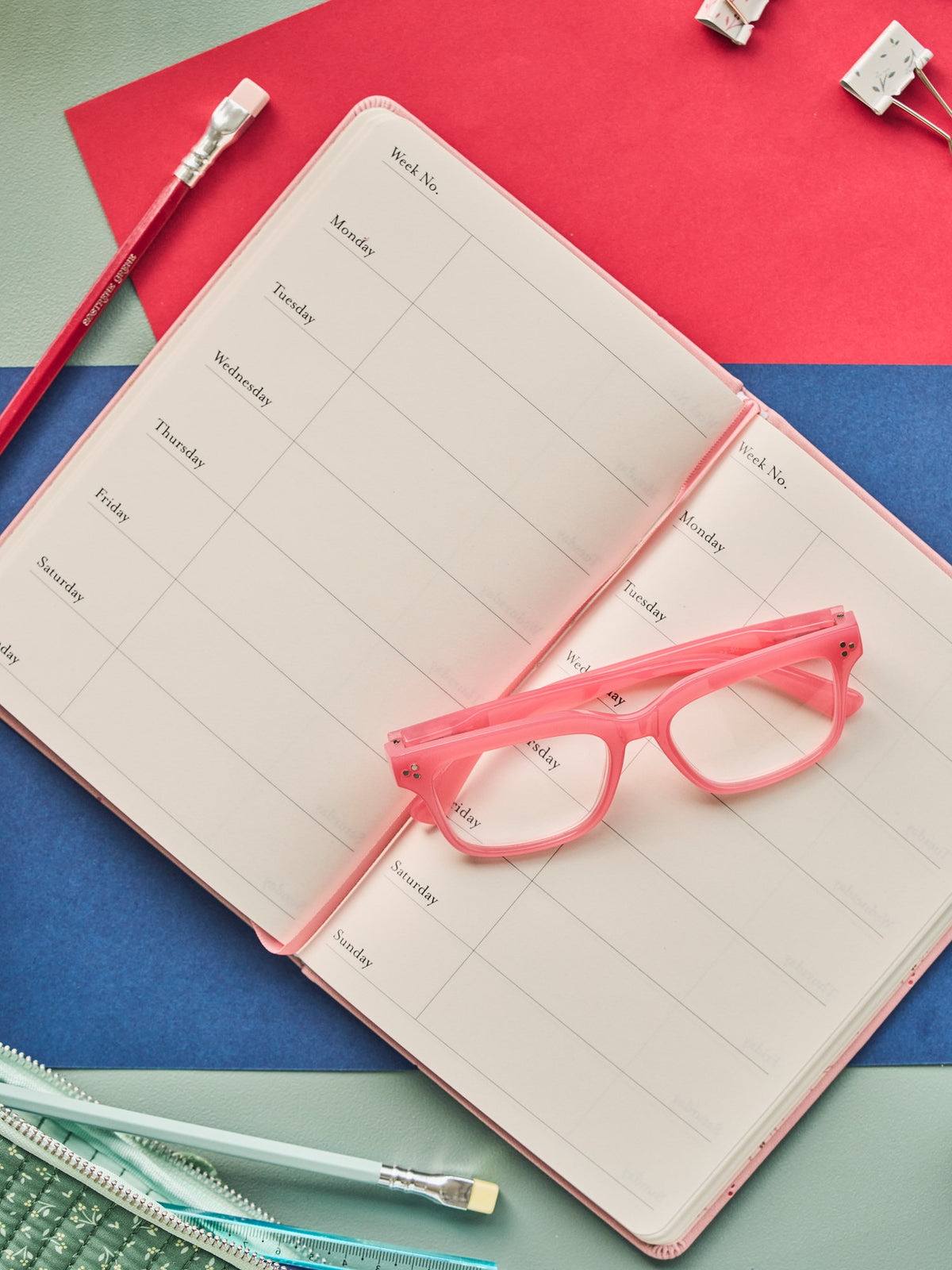 Reading glasses +3