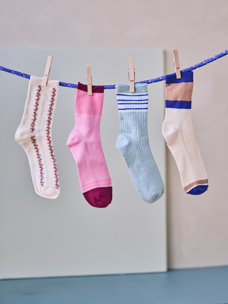 Striped socks