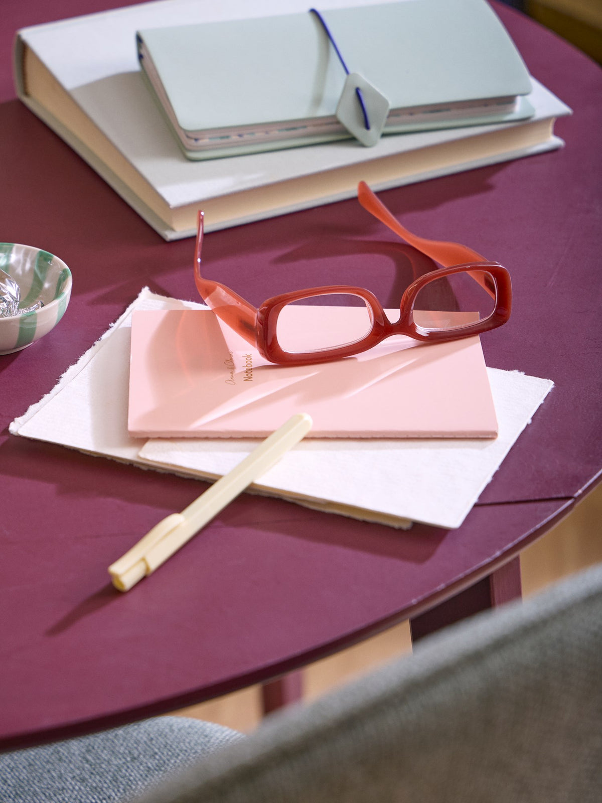 Reading glasses +2