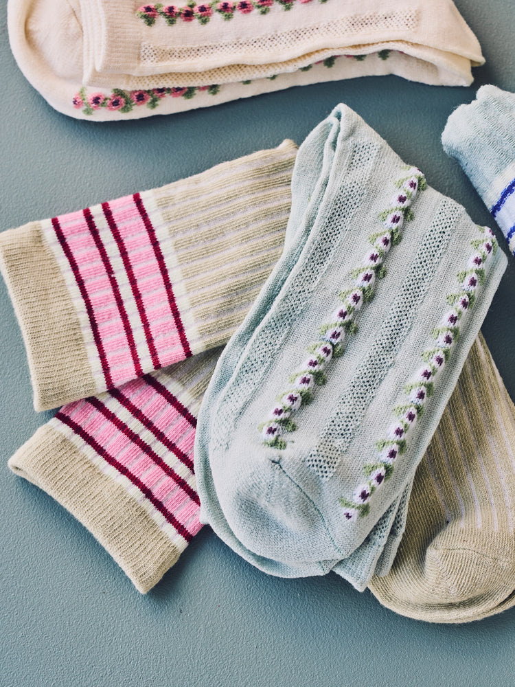 Floral socks