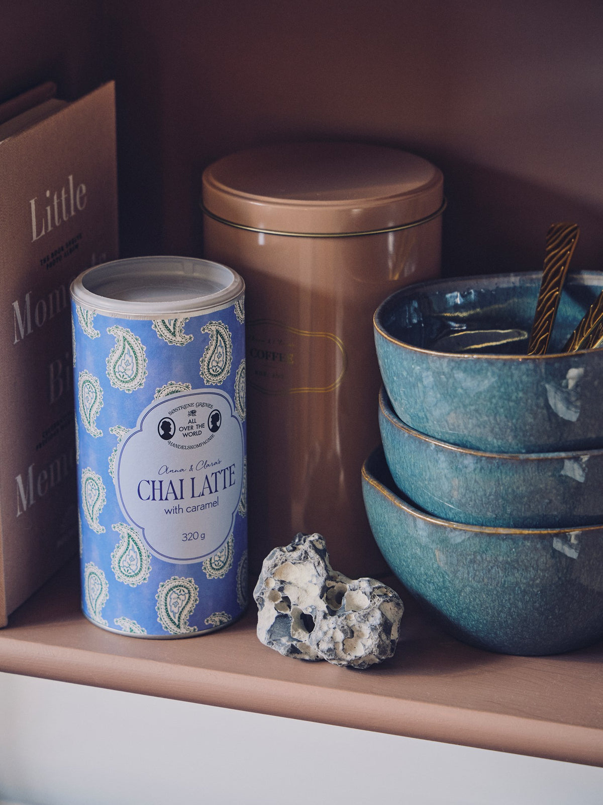 Chai latte caramel
