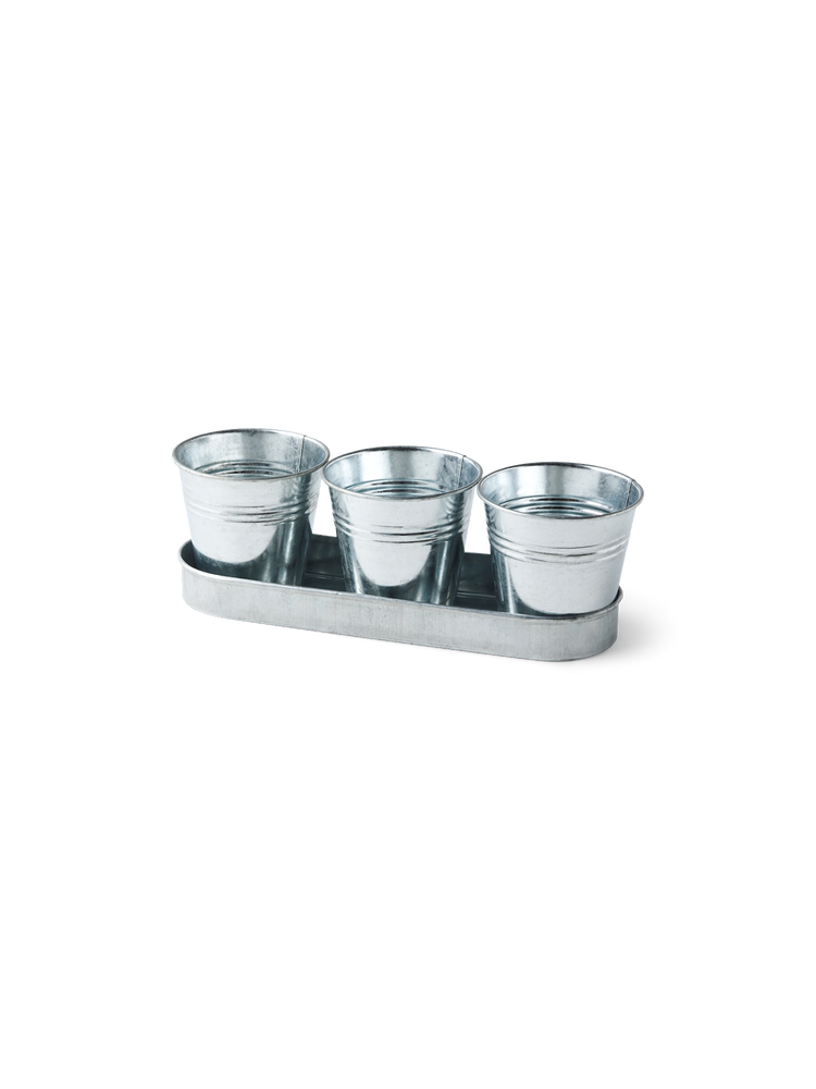 Flowerpots with tray