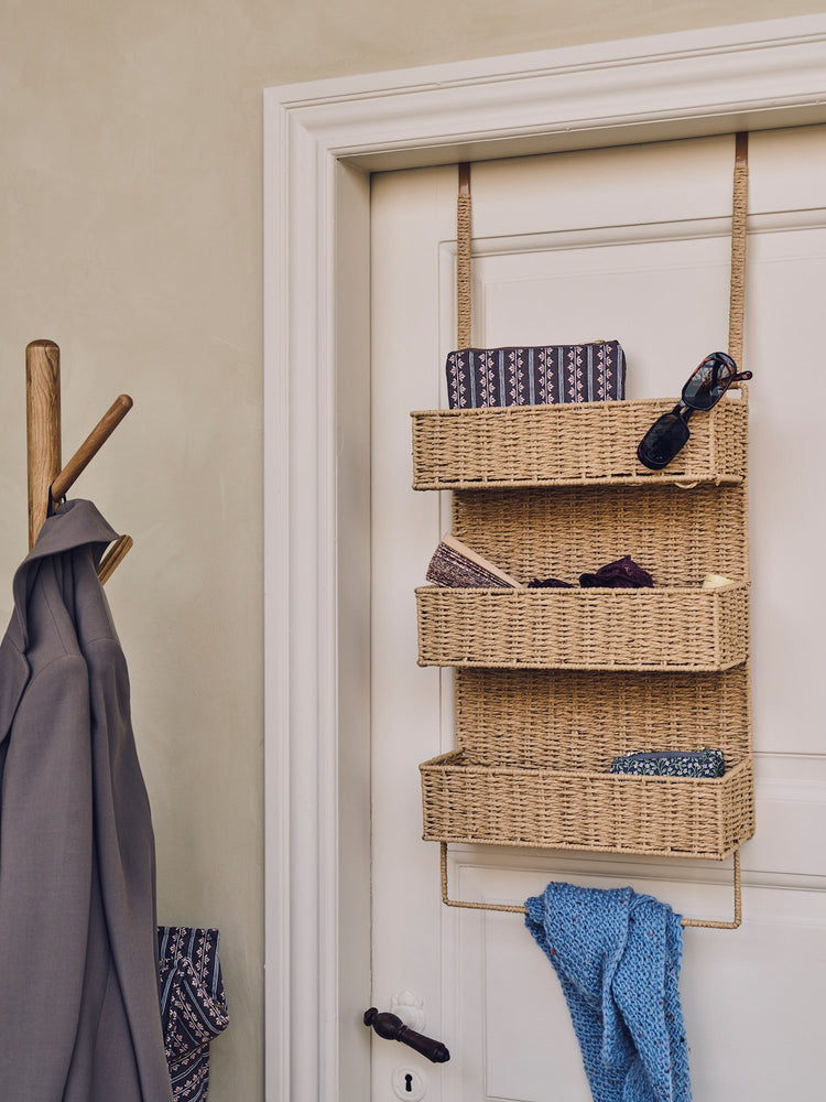 Over-the-door shelf